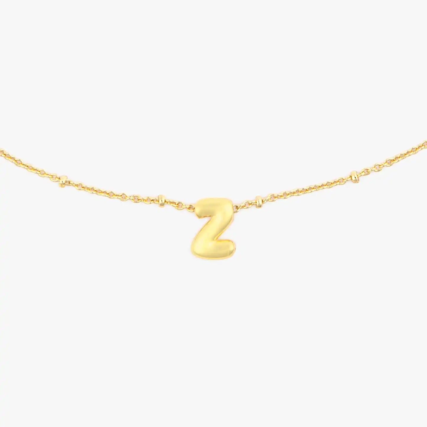 Alphabet Satellite Chain Choker