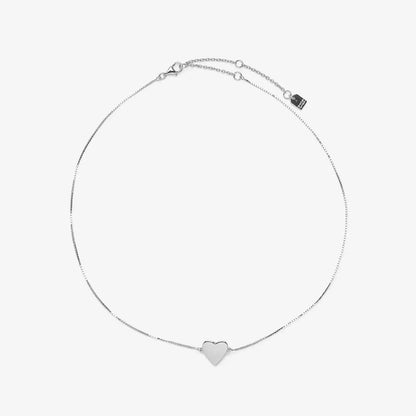 Demi-Fine Engravable Heart Choker