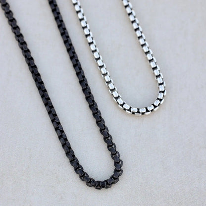 Men's Rolo Chain Necklace
