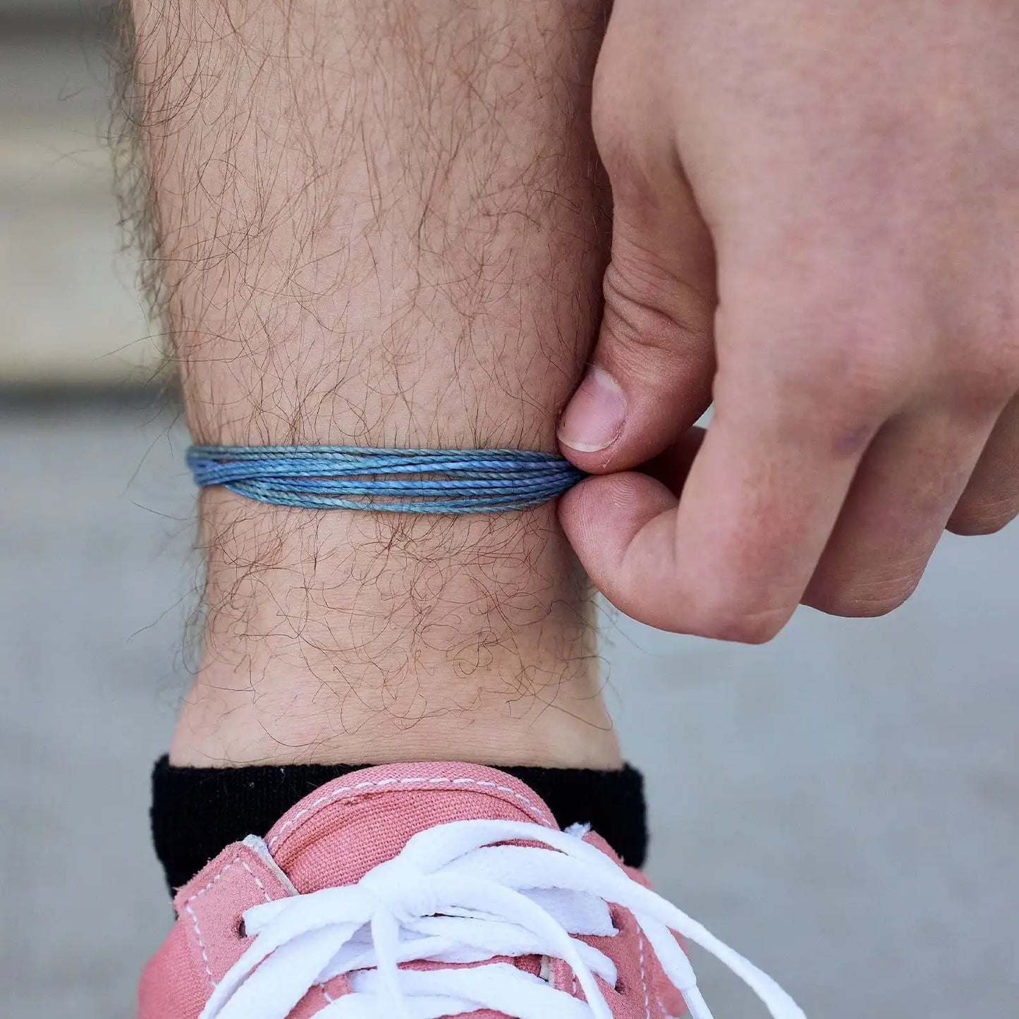 Men's Alpine Blue Anklet