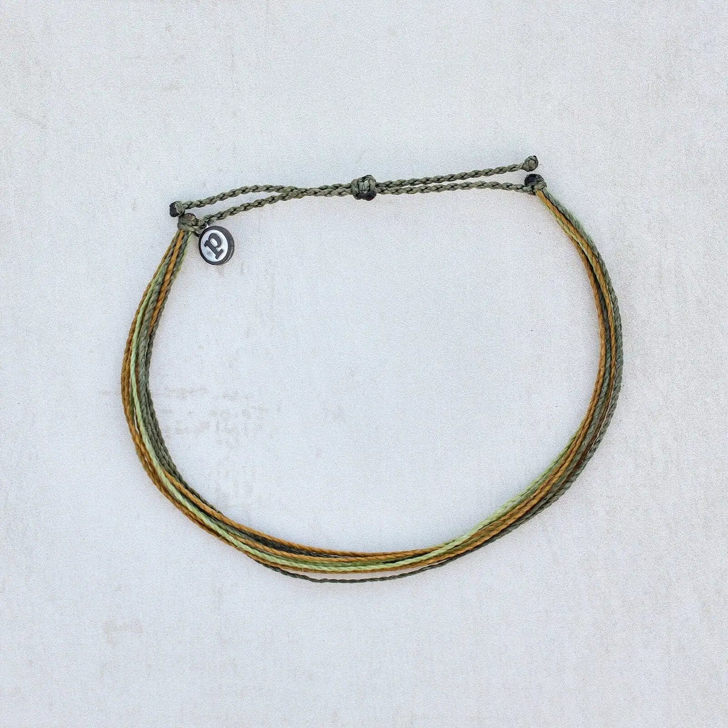 Men's Olive Anklet