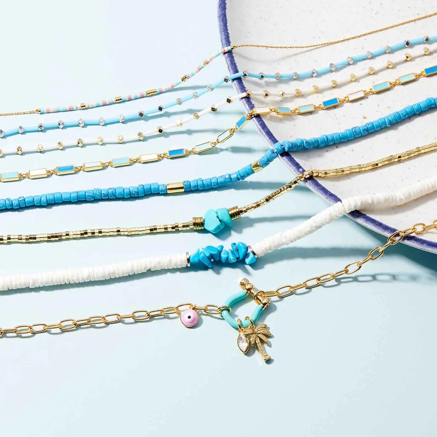 Turquoise Stone Choker