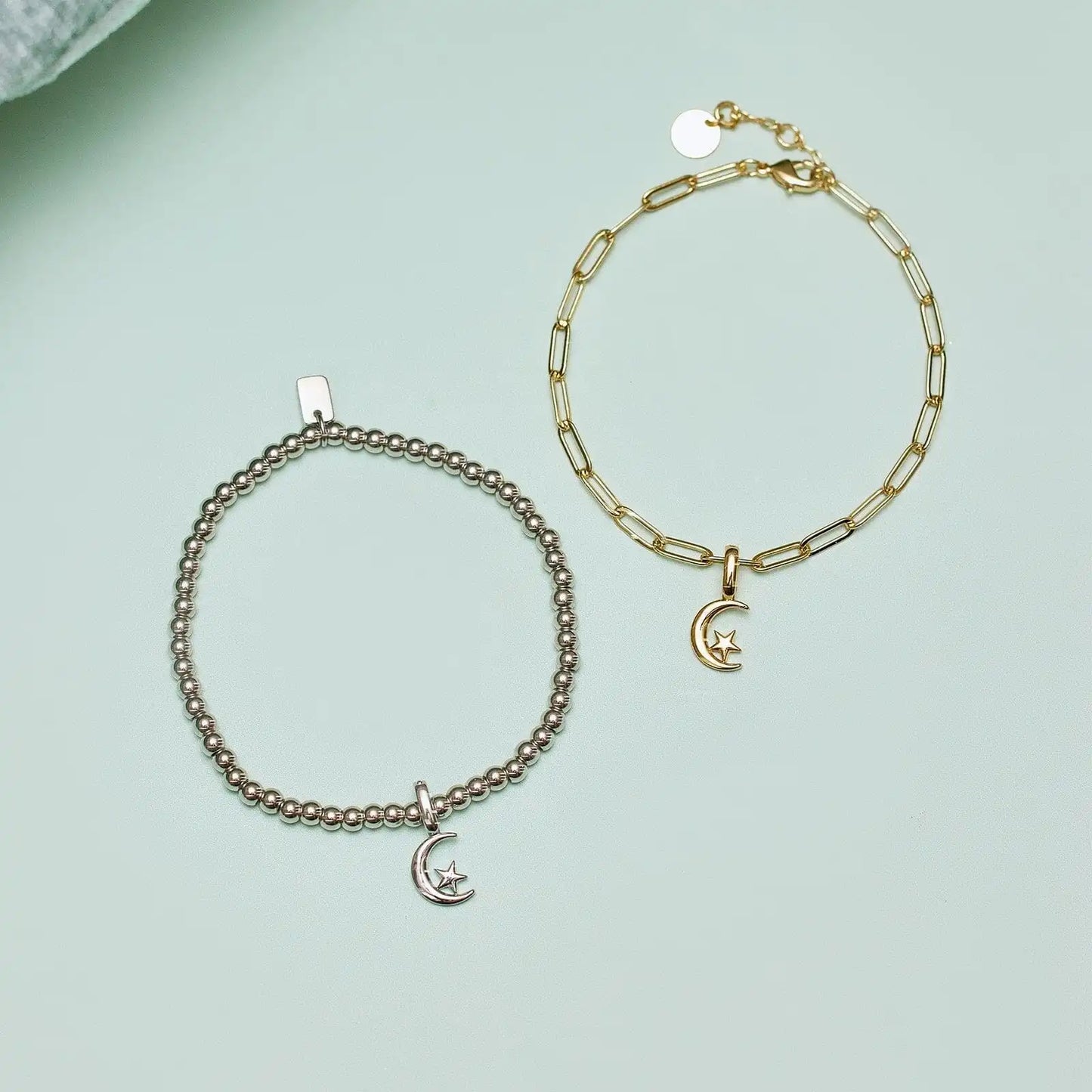 Harper Star and Moon Charm