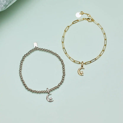 Harper Star and Moon Charm