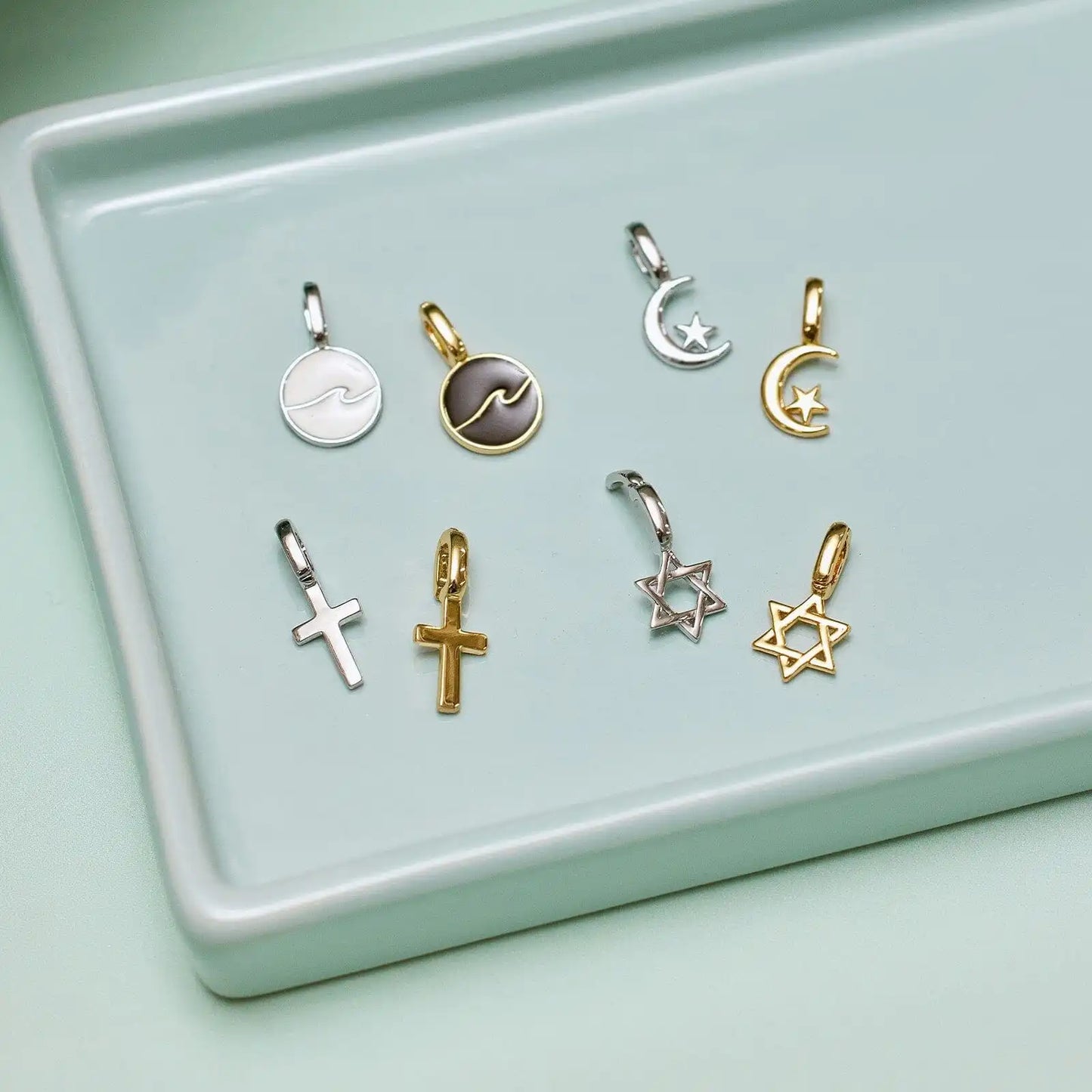 Harper Star and Moon Charm