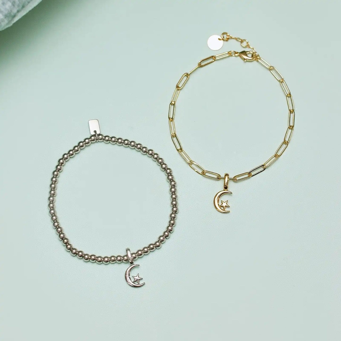 Harper Star and Moon Charm