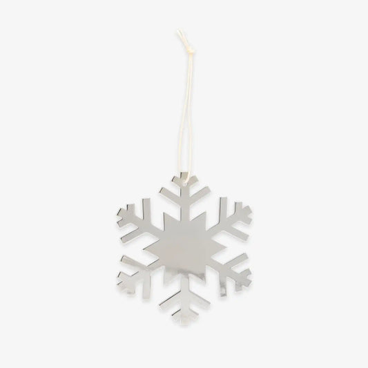 Engravable Snowflake Ornament