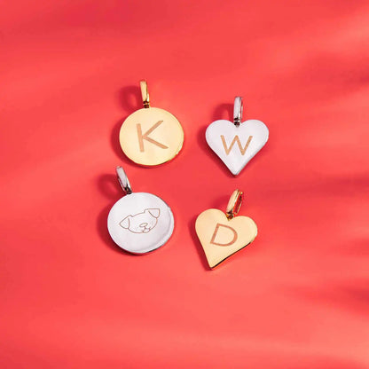 Engravable Heart Harper Charm
