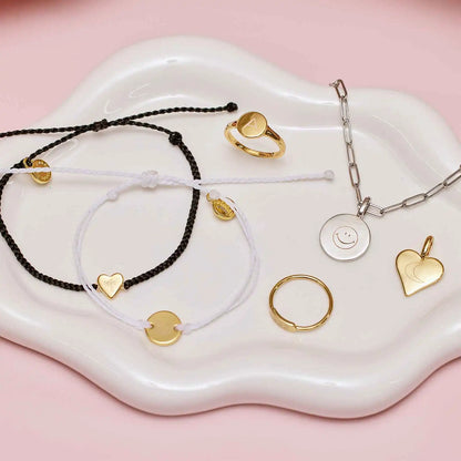 Engravable Heart Harper Charm