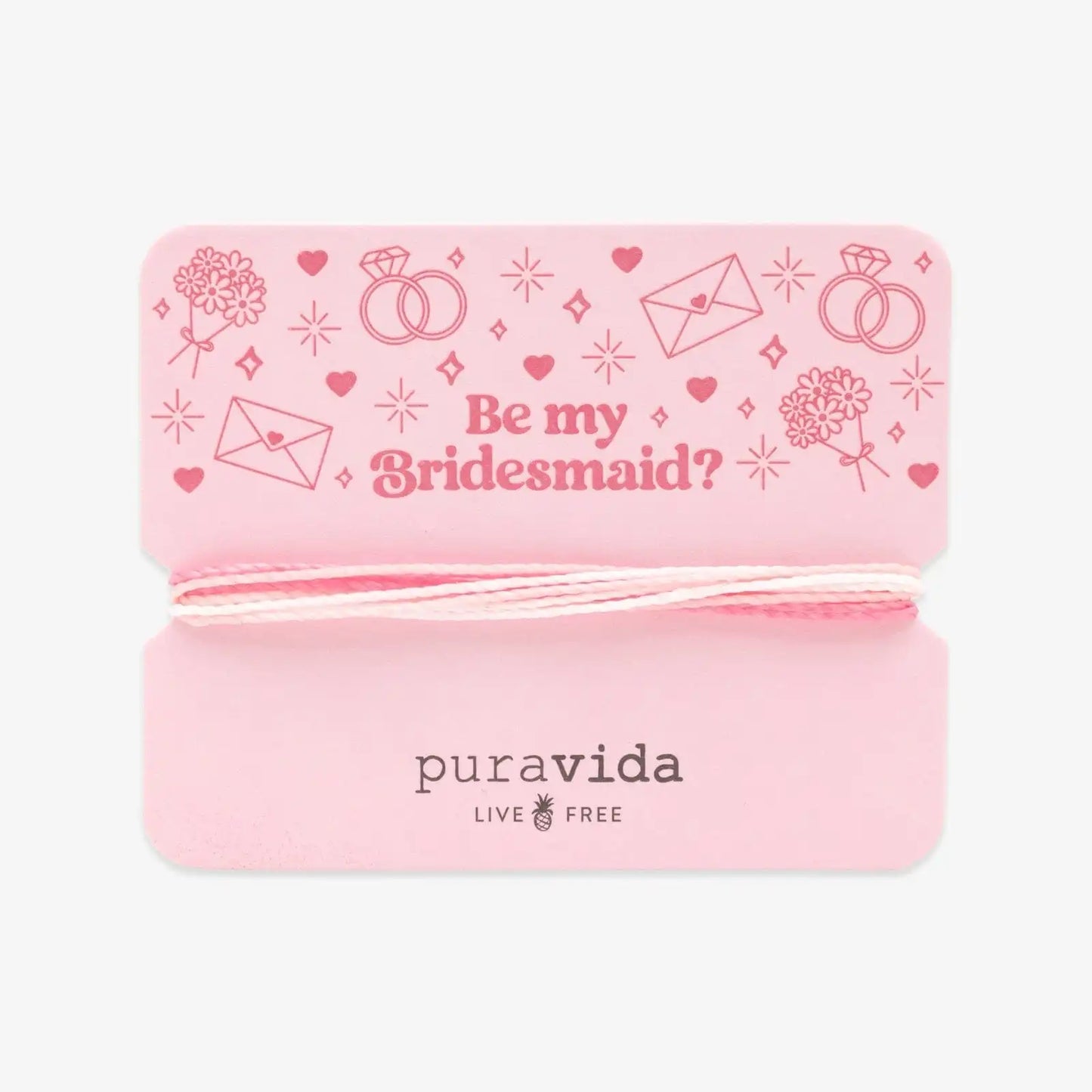 Bridesmaid Bracelet Card