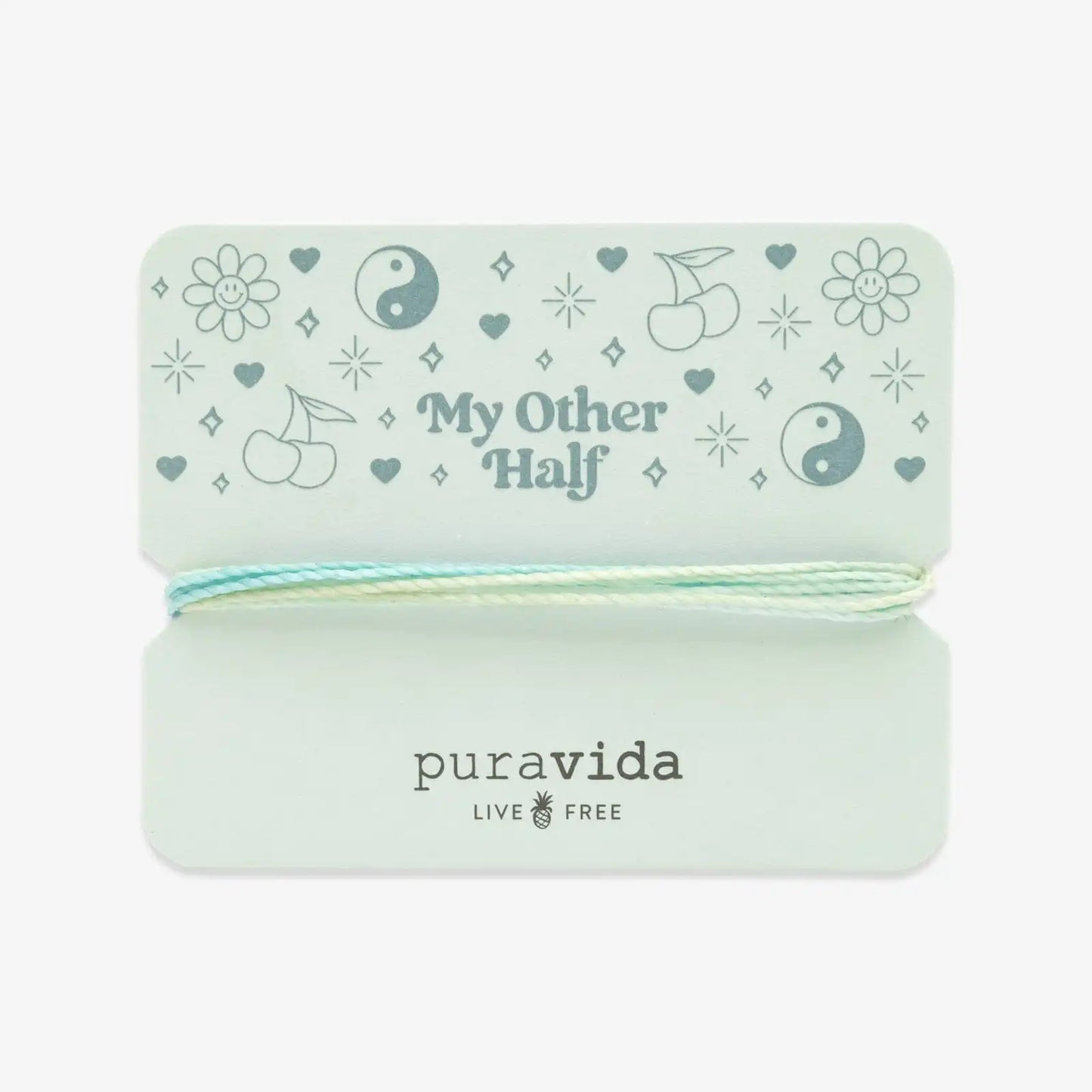My Other Half Bracelet Card