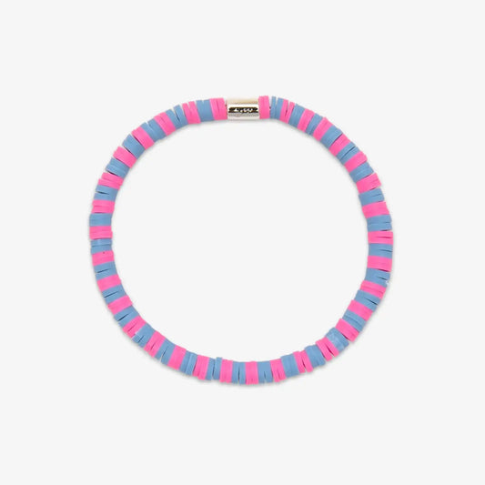 Bubblegum Seascape Stretch Bracelet