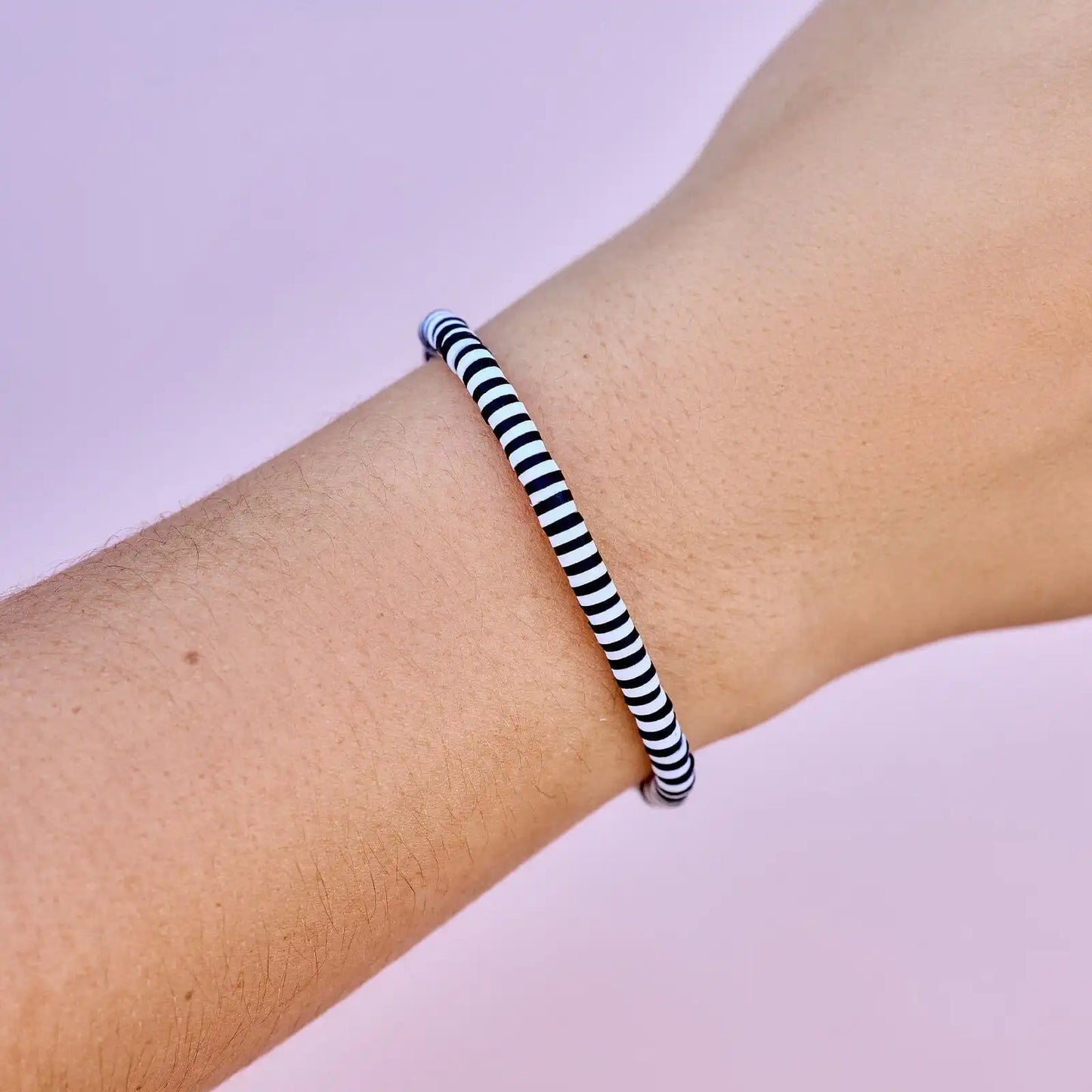 Obsidian Seascape Stretch Bracelet
