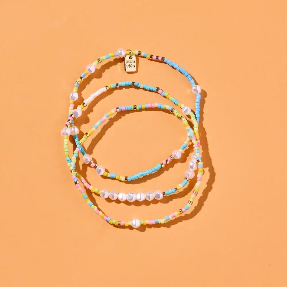Stage Lights Stretch Bracelet 3 Pack