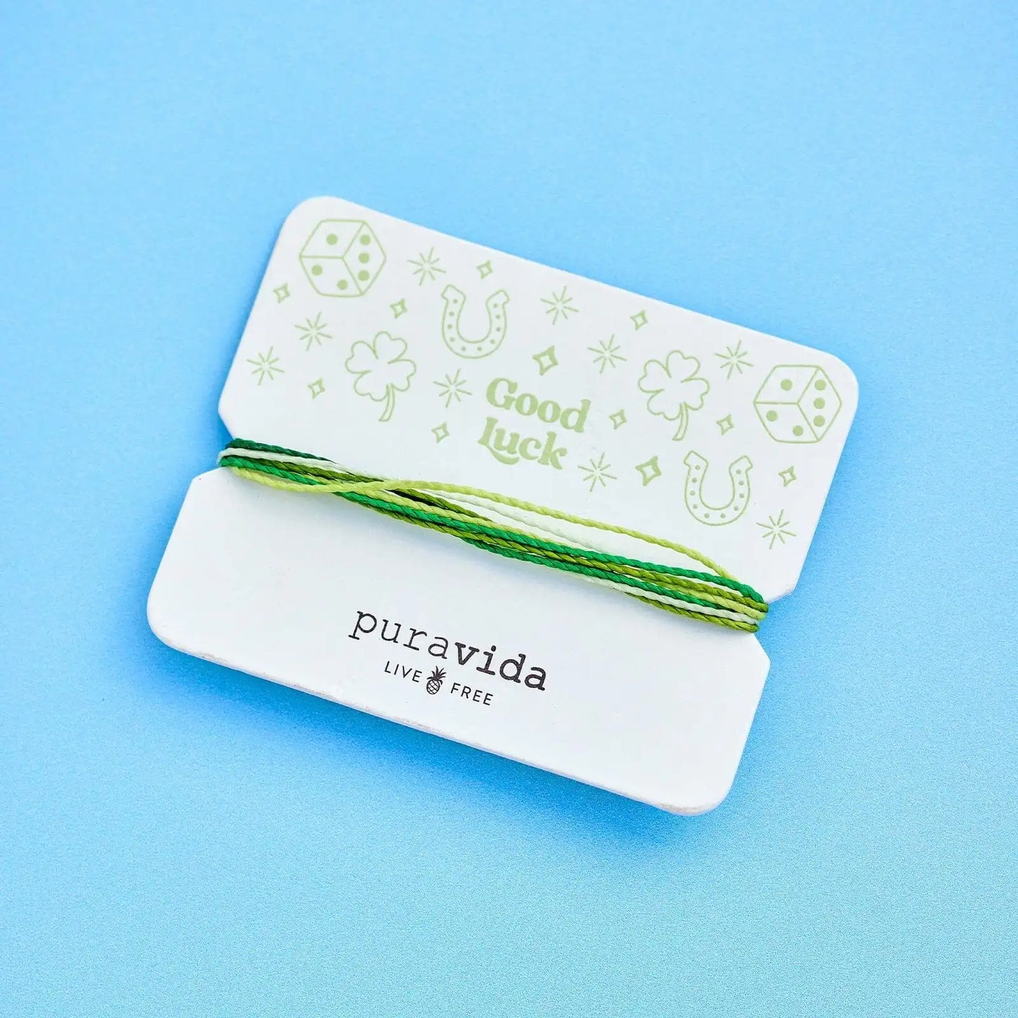 Good Luck Bracelet Card