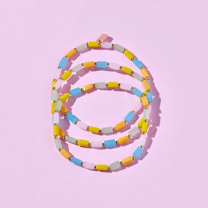 Neon Lights Stretch Bracelet 3 Pack