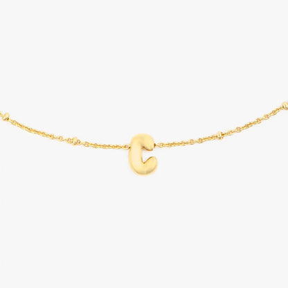 Alphabet Satellite Chain Choker