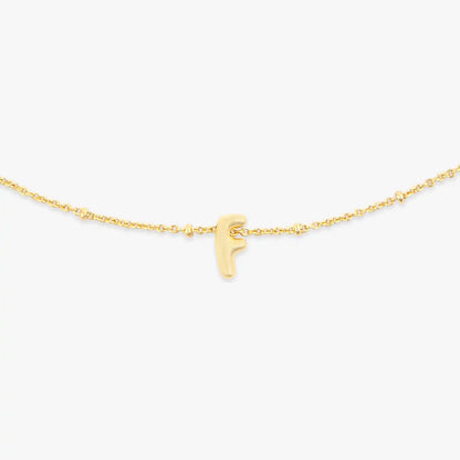 Alphabet Satellite Chain Choker