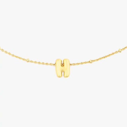 Alphabet Satellite Chain Choker