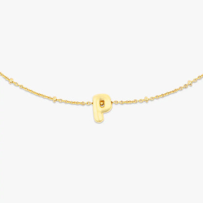 Alphabet Satellite Chain Choker