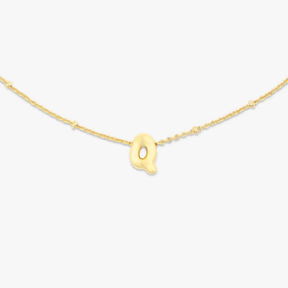 Alphabet Satellite Chain Choker