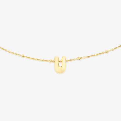 Alphabet Satellite Chain Choker