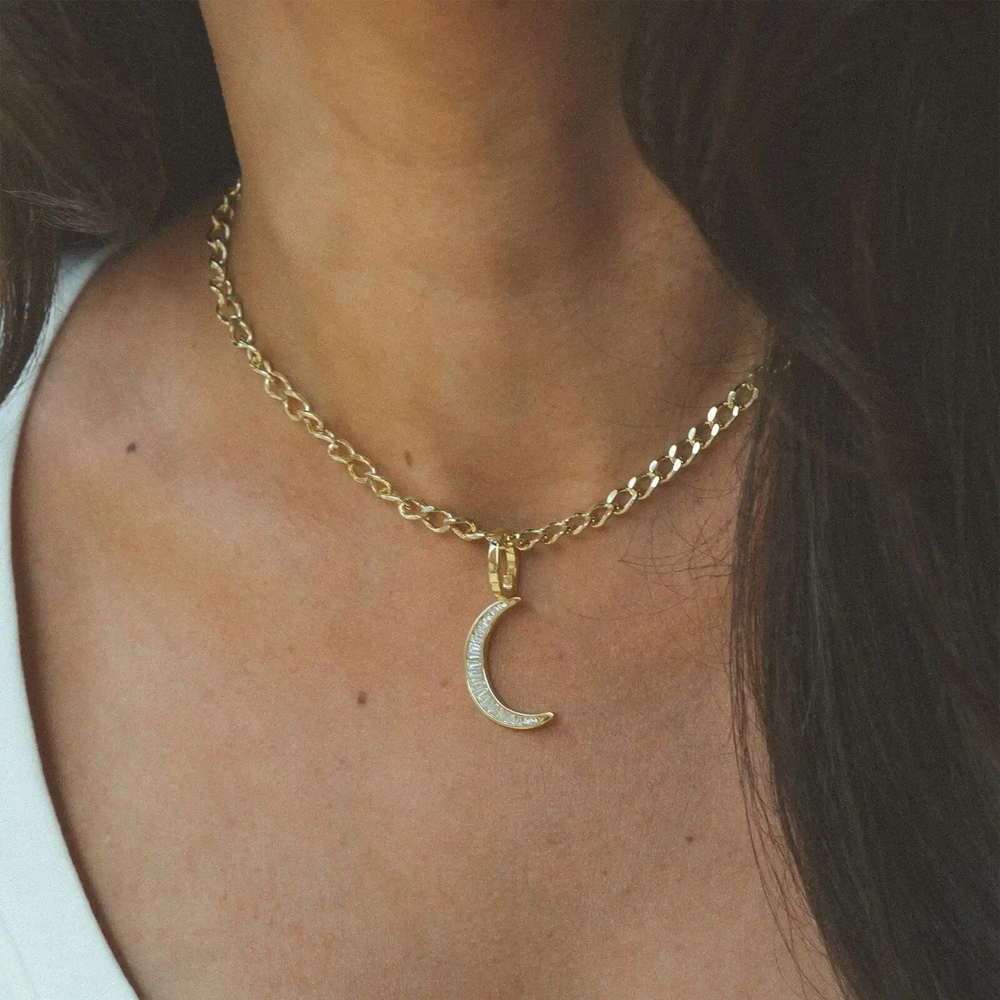 Harper Statement Moon Charm