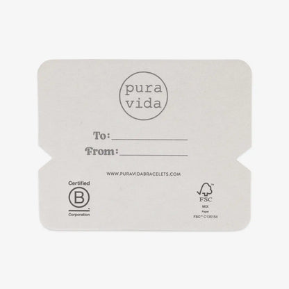 #1 Dad Bracelet Card