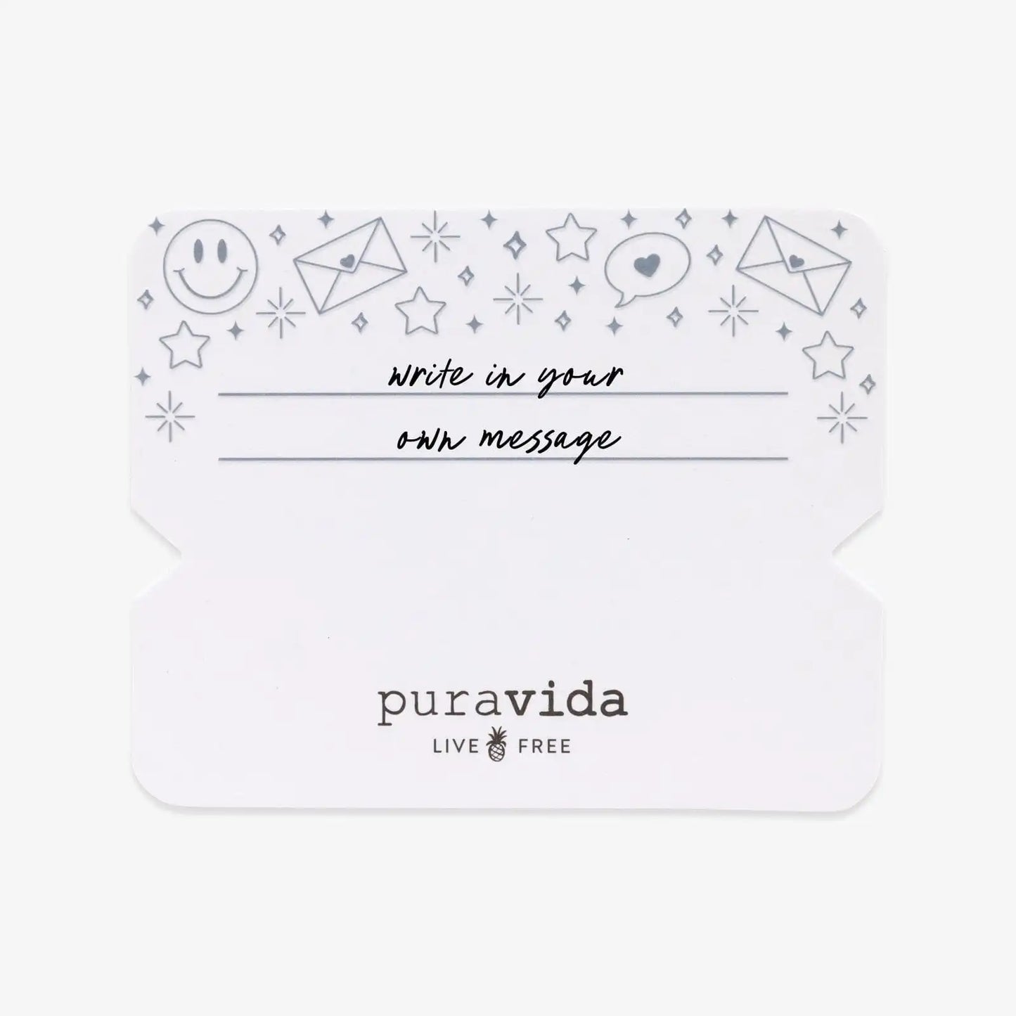 Write Your Own Bracelet Card