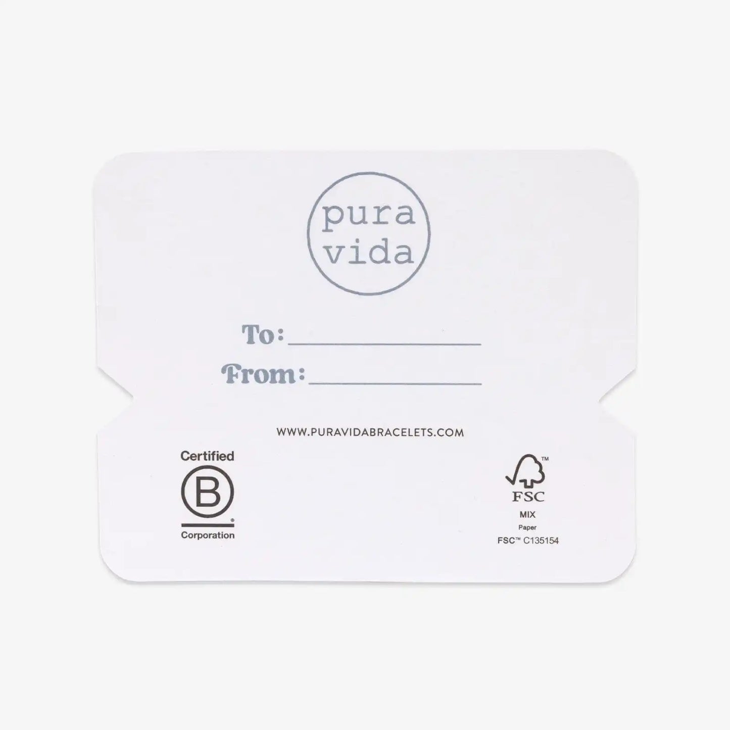 Write Your Own Bracelet Card
