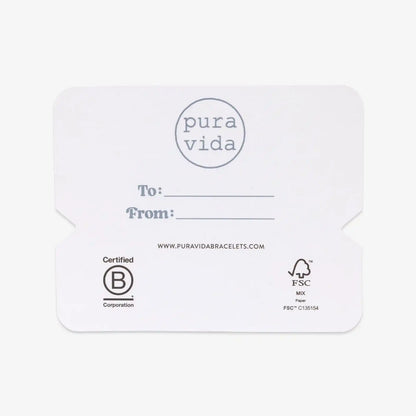Write Your Own Bracelet Card