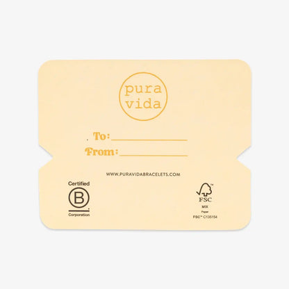 My Sunshine Bracelet Card