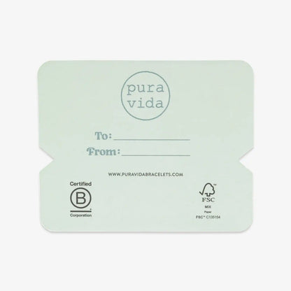 My Other Half Bracelet Card