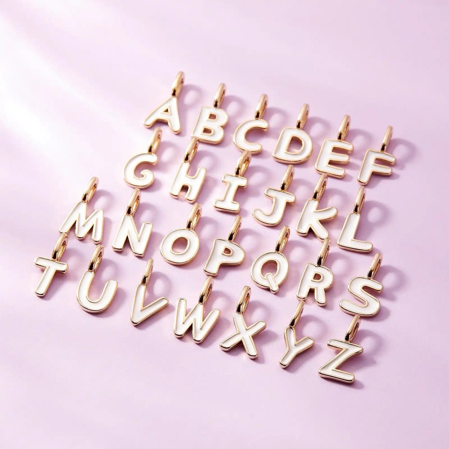 Harper Enamel Alphabet Charm