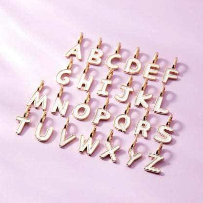 Harper Enamel Alphabet Charm