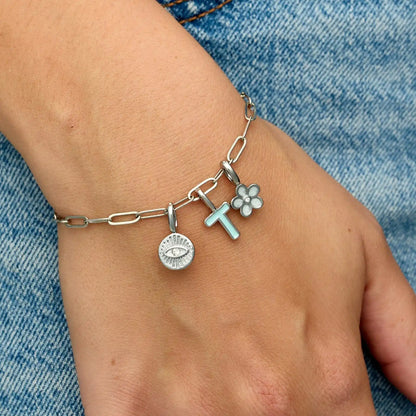 Harper Enamel Alphabet Charm