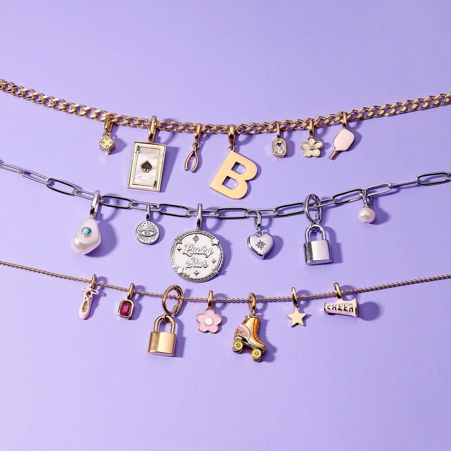Harper Lucky Star Statement Charm