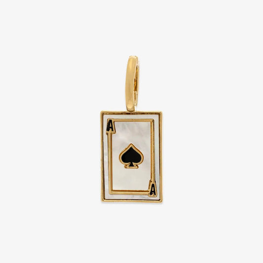Harper Ace of Spades Statement Charm