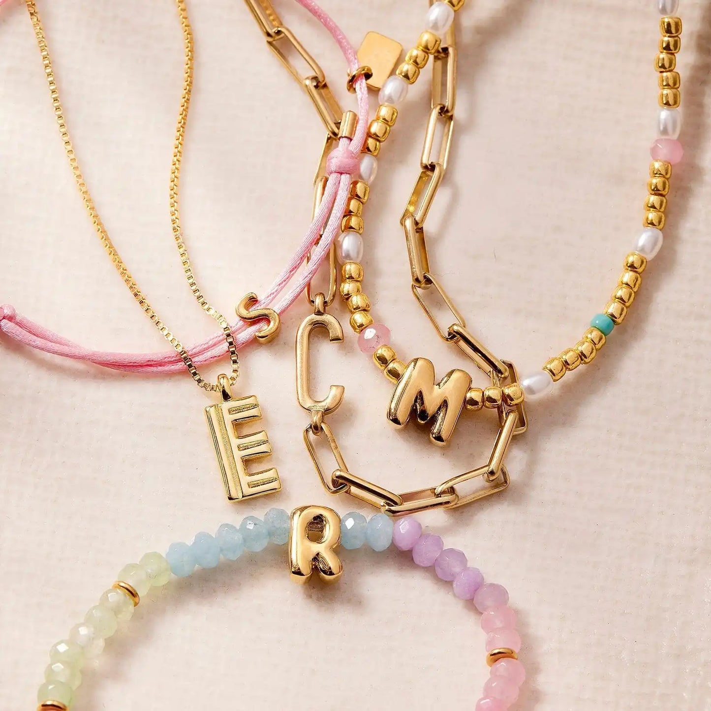 Initial Pendant Necklace