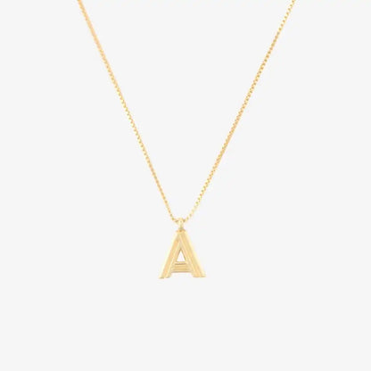 Initial Pendant Necklace