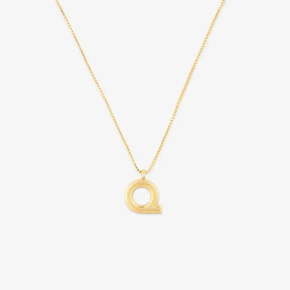 Initial Pendant Necklace