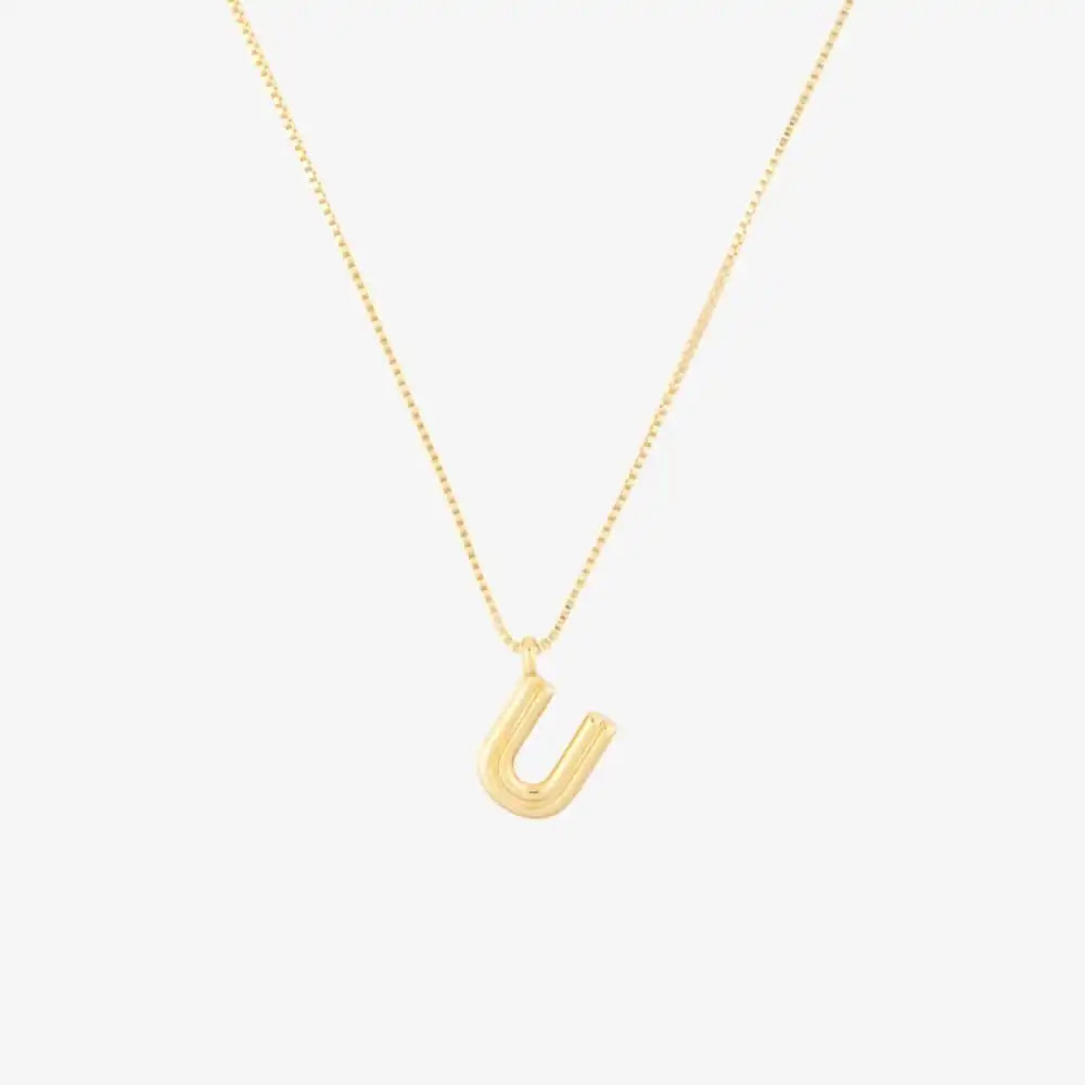 Initial Pendant Necklace