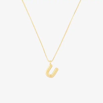 Initial Pendant Necklace