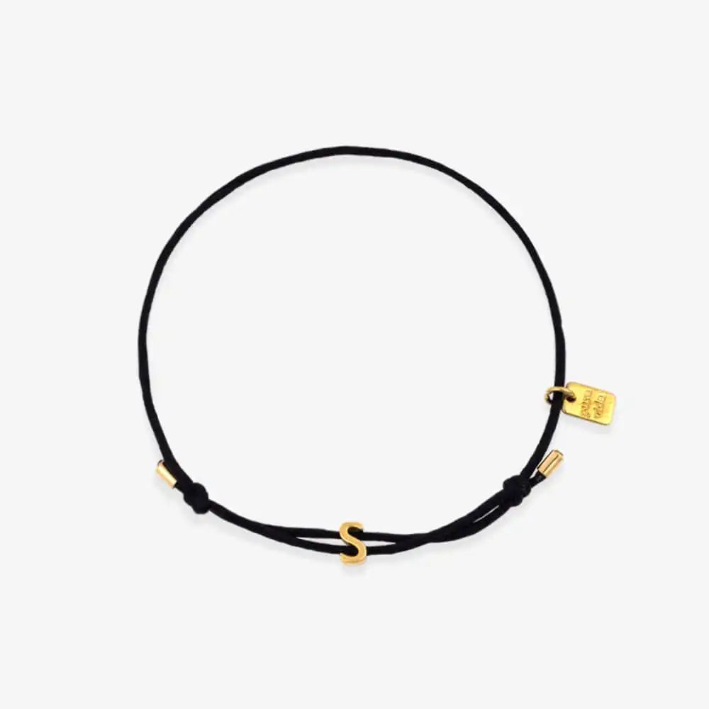 Initial Charm Bracelet