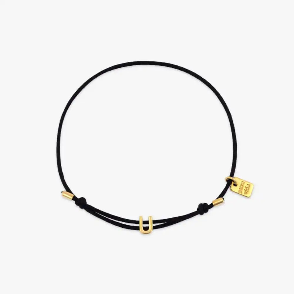 Initial Charm Bracelet