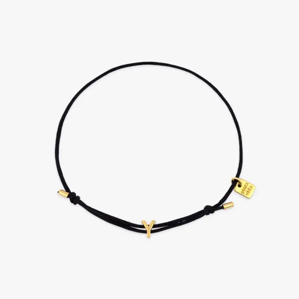 Initial Charm Bracelet