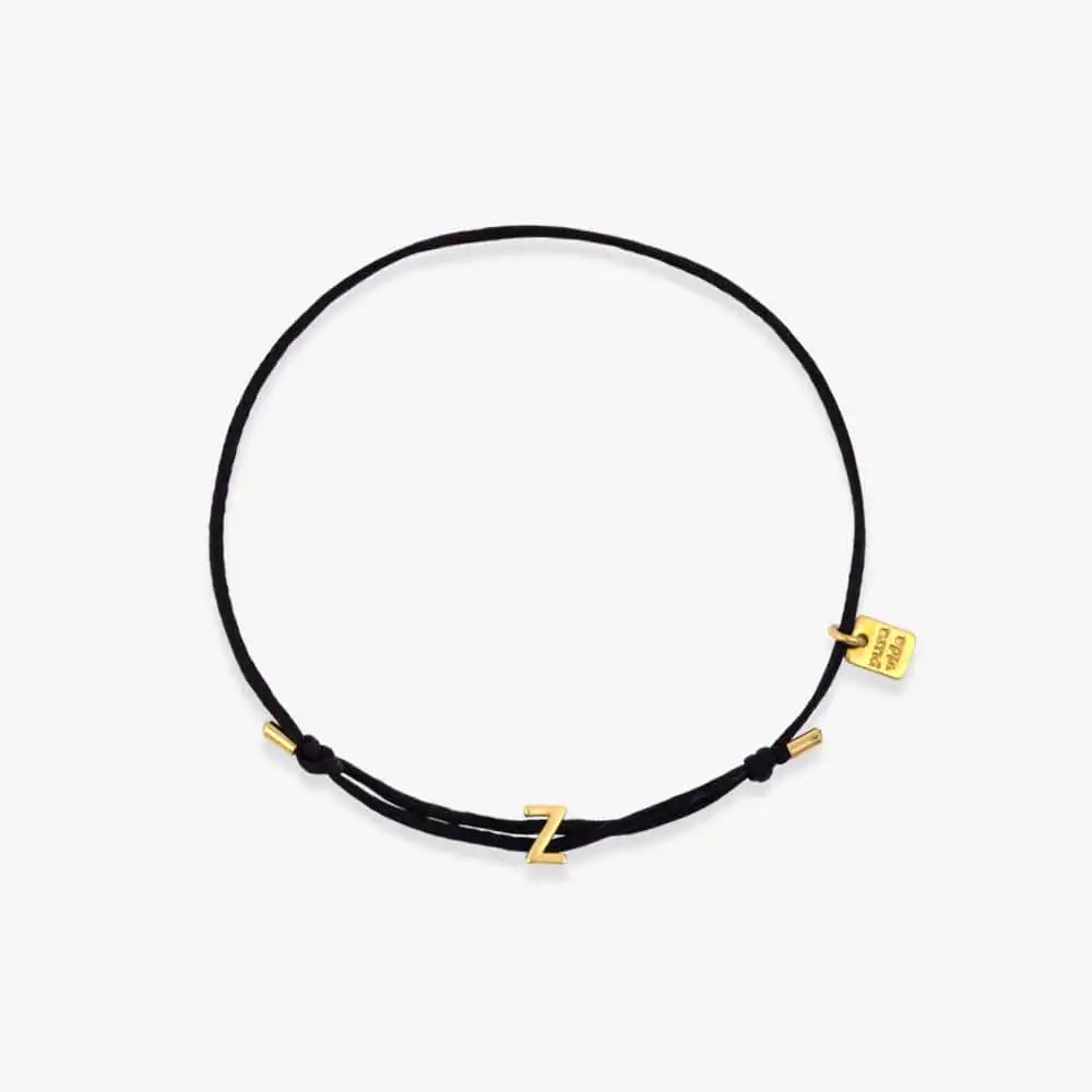 Initial Charm Bracelet