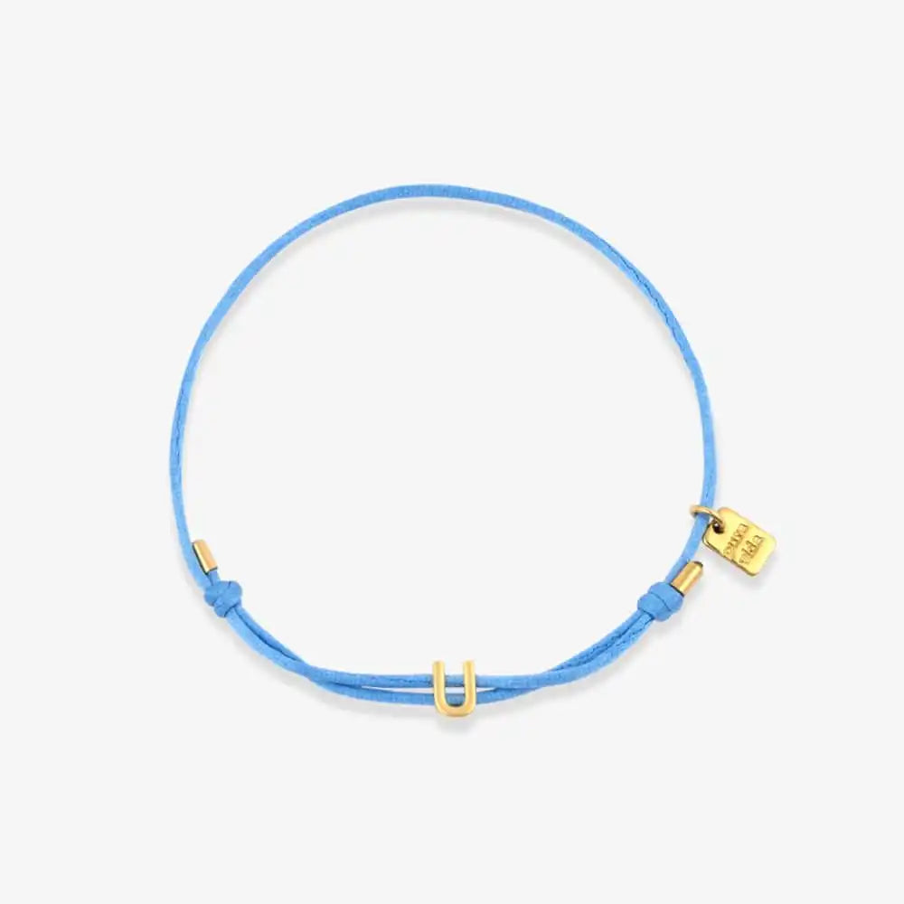 Initial Charm Bracelet