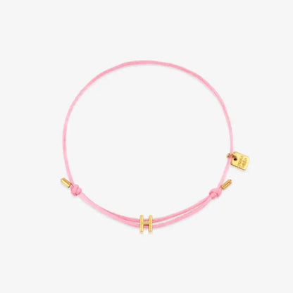 Initial Charm Bracelet