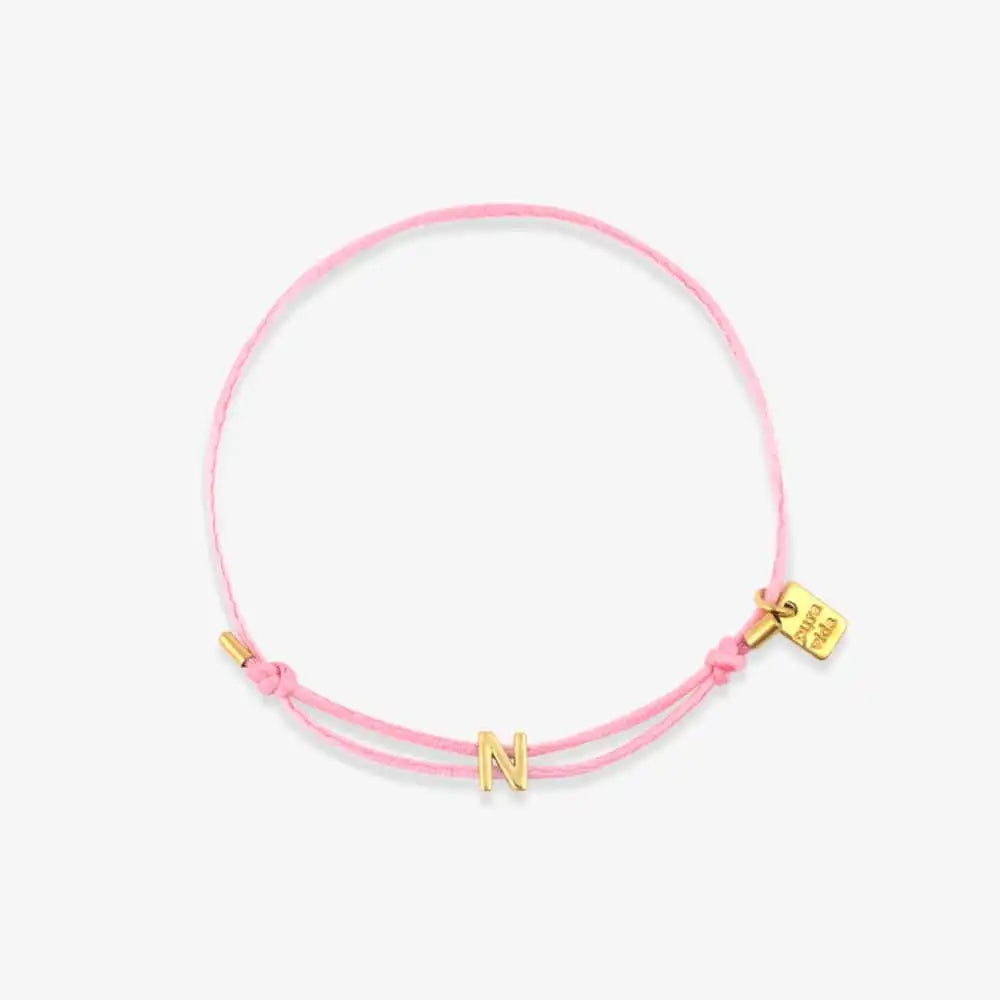 Initial Charm Bracelet